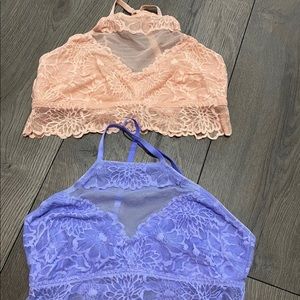 V.S. PINK bralettes